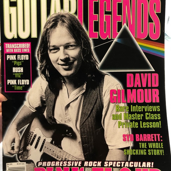 Lot of 9 Vintage Guitar Mags 80/90s Jeff Beck Pink Floyd Rage Led Zep BB King - Picture 10 of 10